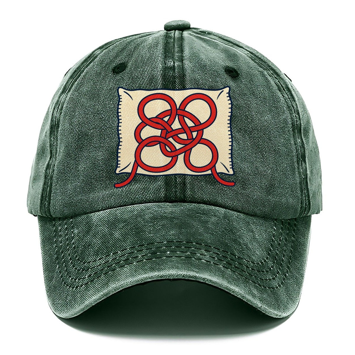 The Tangle And Needlework Classic Cap – Forest Mist