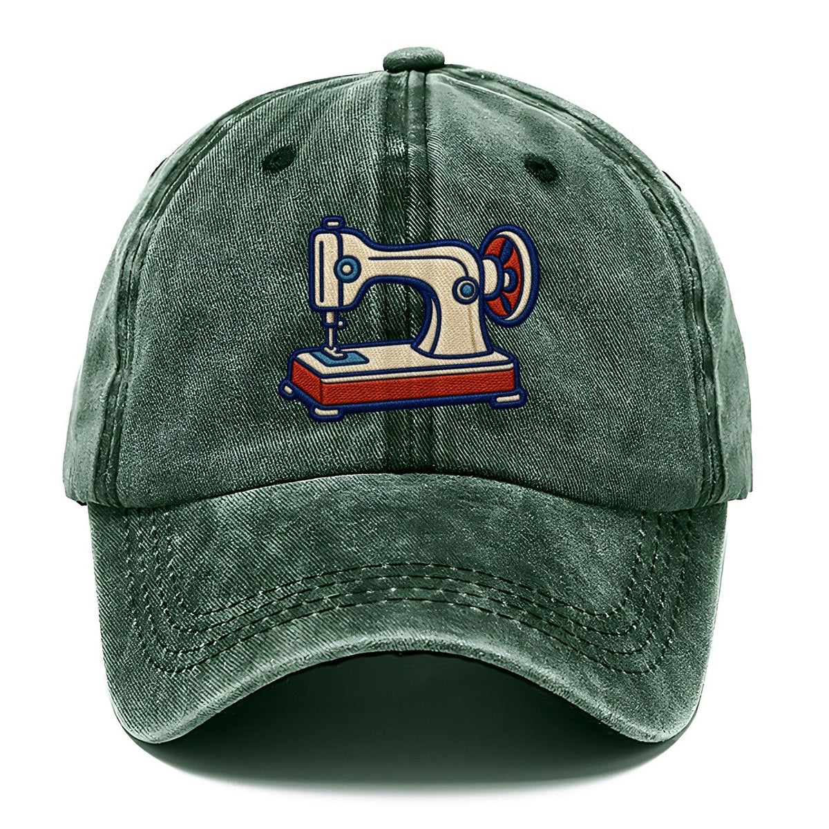 Sewing Machine Tiny Solo Marks Classic Cap – Forest Mist
