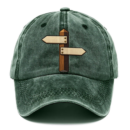 Trail Junction Post Geocaching Classic Cap – Forest Mist