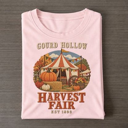 Harvest Fair Gourd Hollow Classic T-shirt – Pink