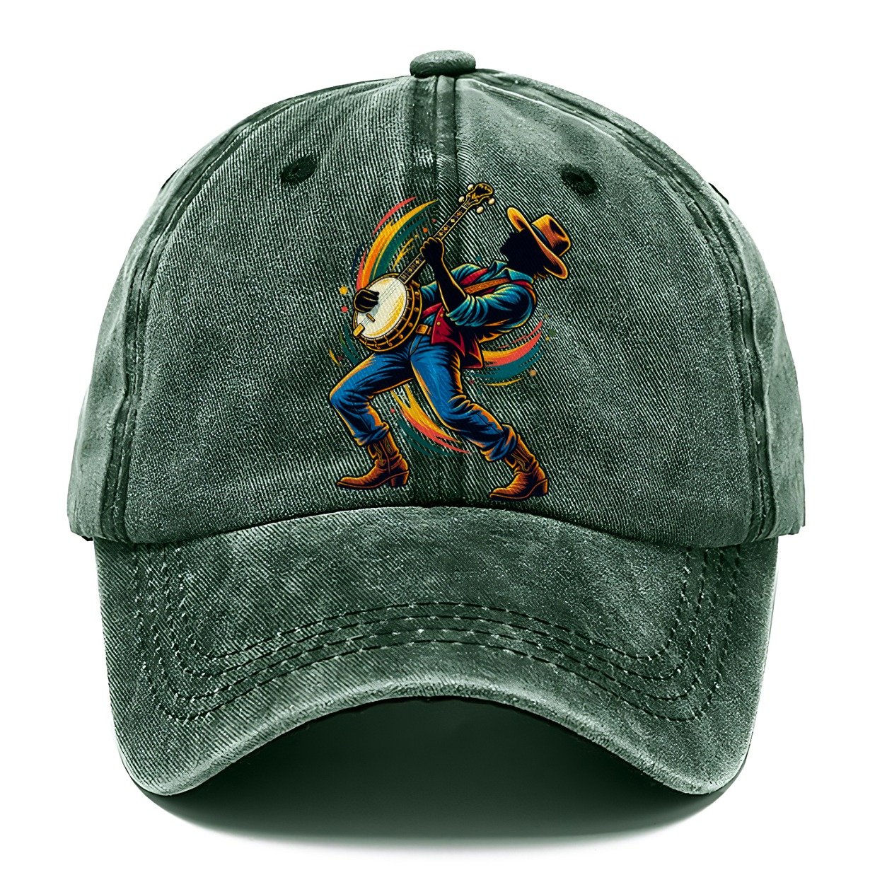 Banjo Icon Music Instruments Classic Cap – Forest Mist