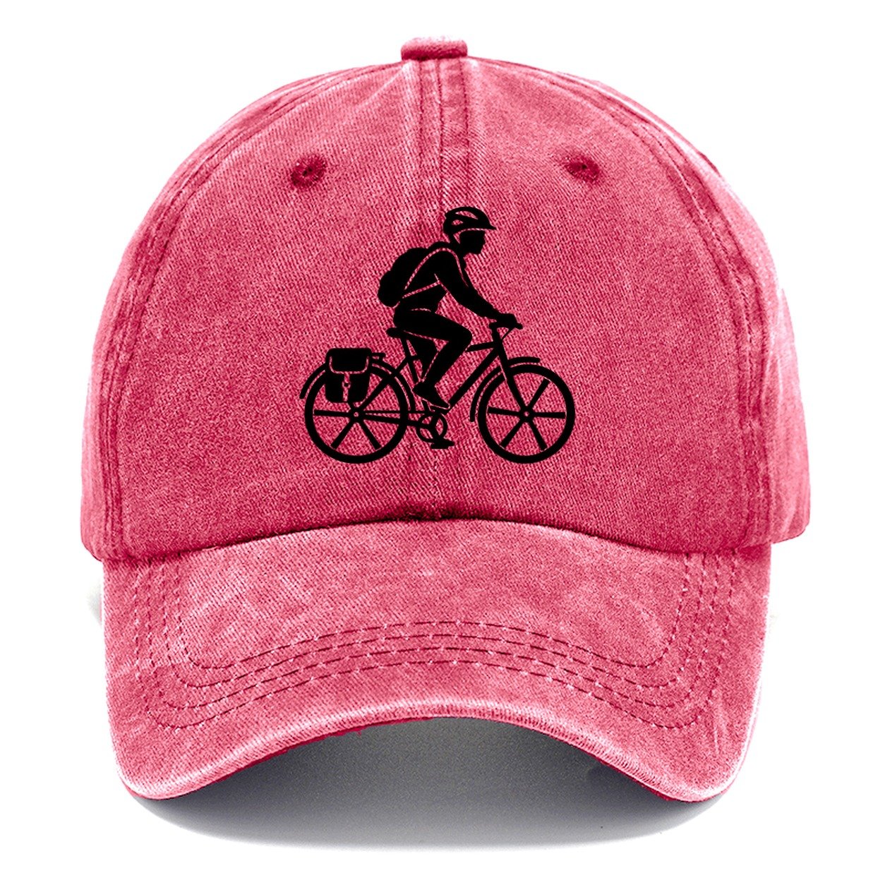 Dawn Bike Commuter Cycling Life Classic Cap – Pomegranate Blush