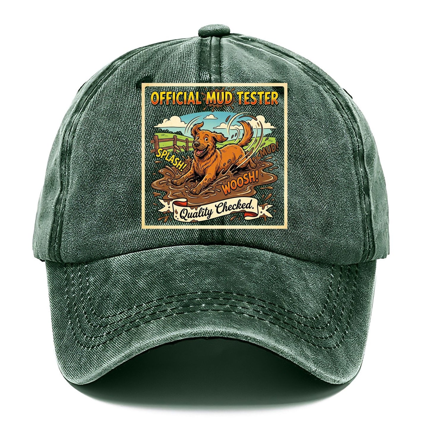 Official Mud Tester Transparent Classic Cap – Forest Mist