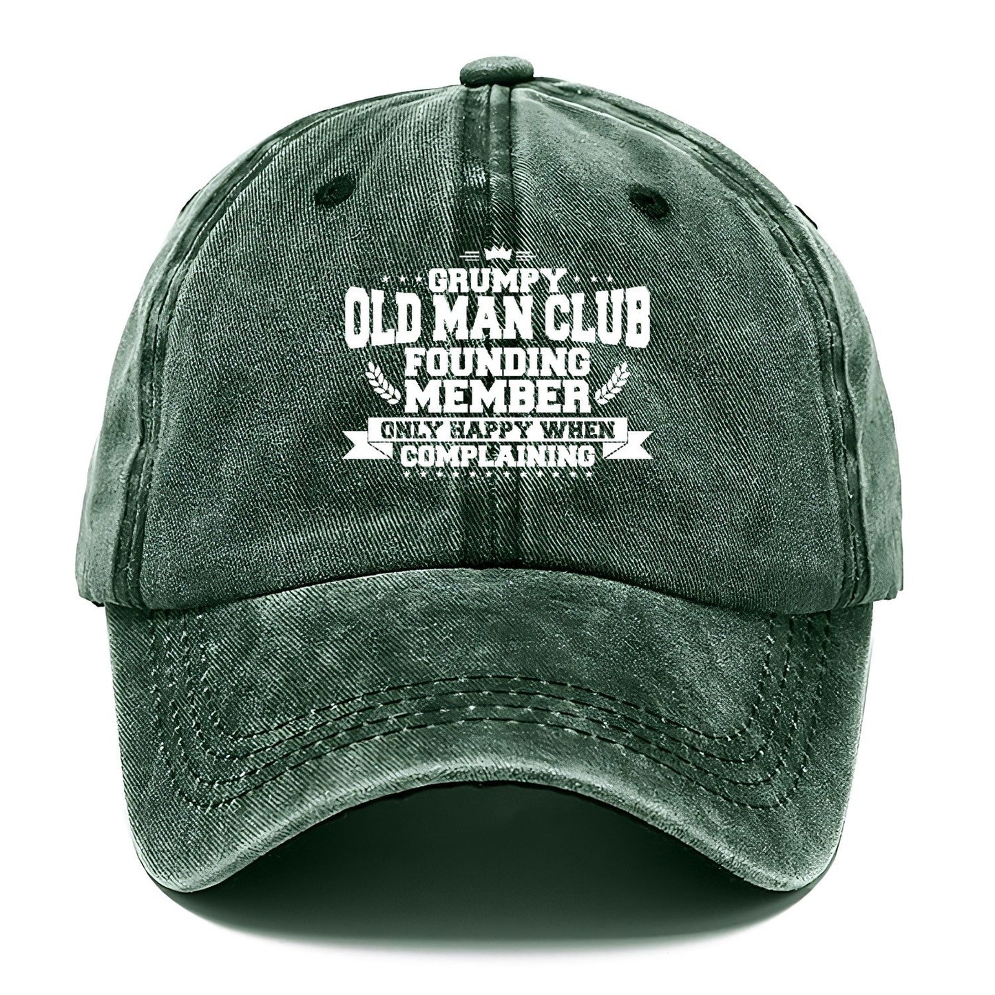 Grumpy Old Man Club Classic Cap – Forest Mist
