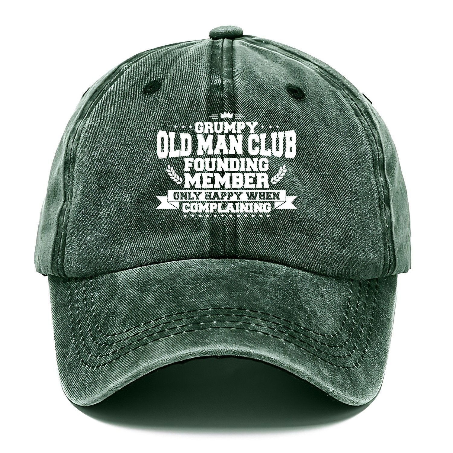 Grumpy Old Man Club Classic Cap – Forest Mist