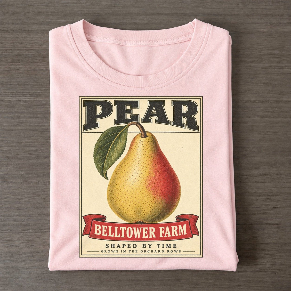 Pear Orchard Crate Classic T-shirt – Pink
