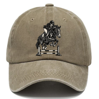 Equestrian Show Jump Global Sports Ink Figures Classic Cap – Warm Sand
