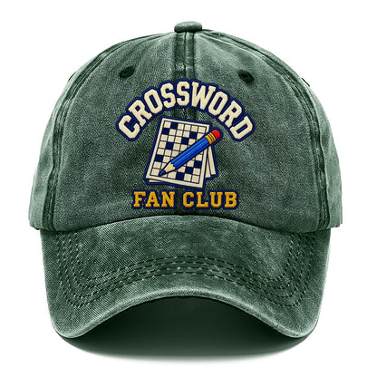 Crossword Fan Club Classic Cap – Forest Mist