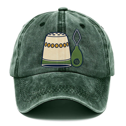 Thimble And Threader And Needlework Classic Cap – Forest Mist