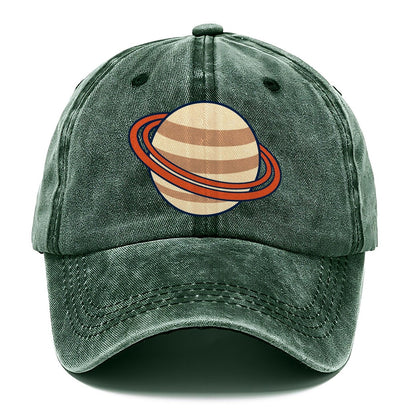 Saturn Ring Geometry Astronomy And Stargazing Classic Cap – Forest Mist
