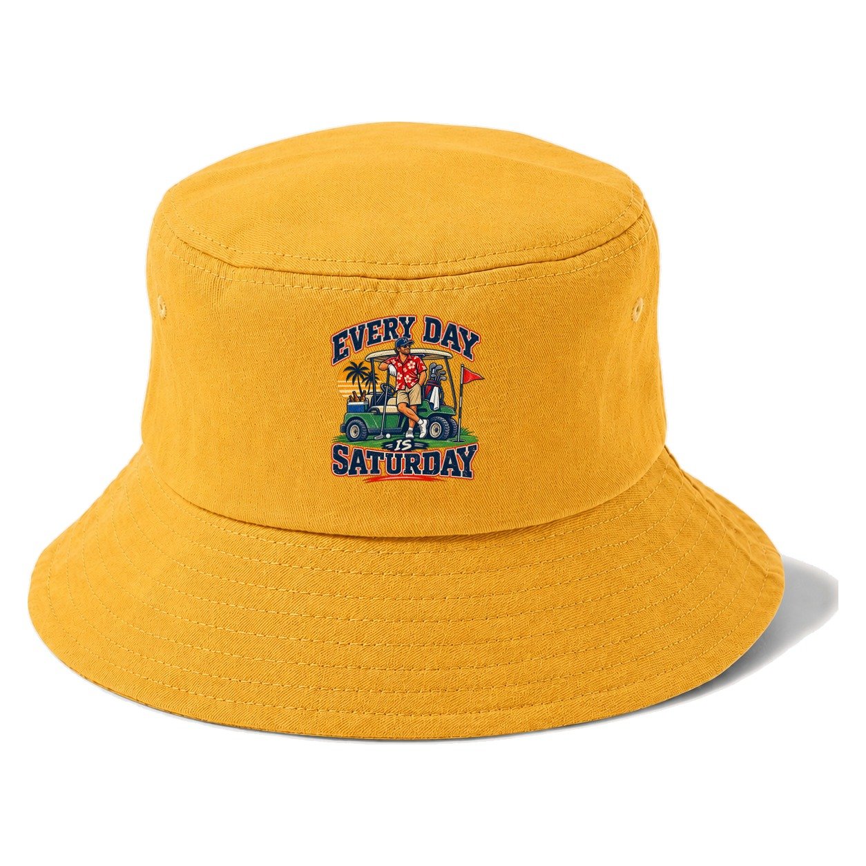 Every Day Is Saturday Golf Life Bucket Hat – Golden Harvest
