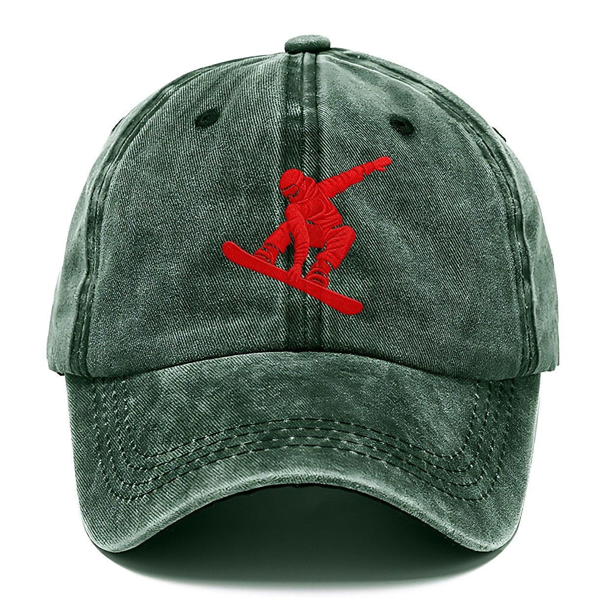 Snowboard Mute Grab Micro Motion Mark Classic Cap – Forest Mist