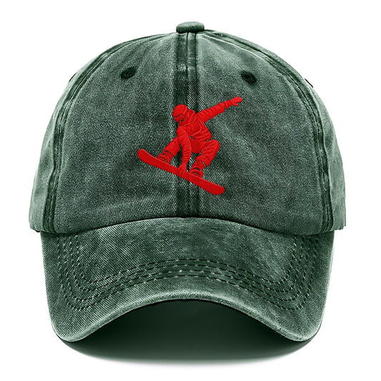 Snowboard Mute Grab Micro Motion Mark Classic Cap – Forest Mist