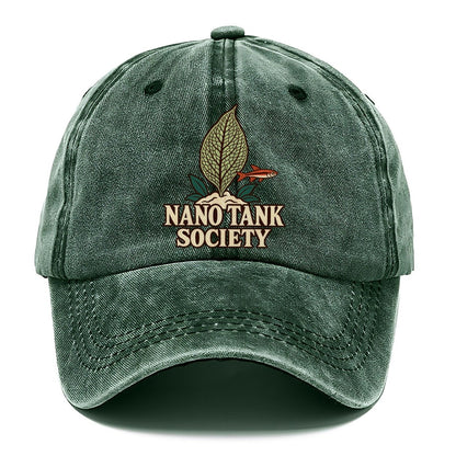 Nano Tank Society Aquarium Keeping Classic Cap – Forest Mist