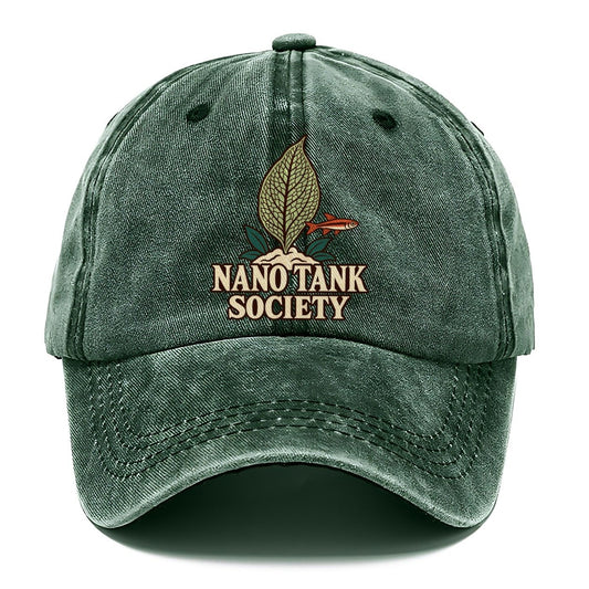 Nano Tank Society Aquarium Keeping Classic Cap – Forest Mist