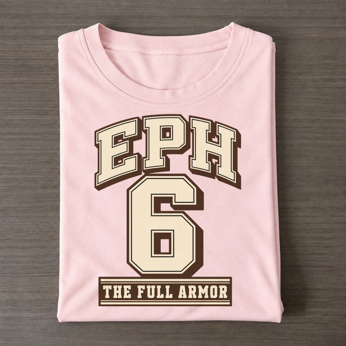 Ephesians 6 Varsity Chapel Varsity Classic T-shirt – Pink