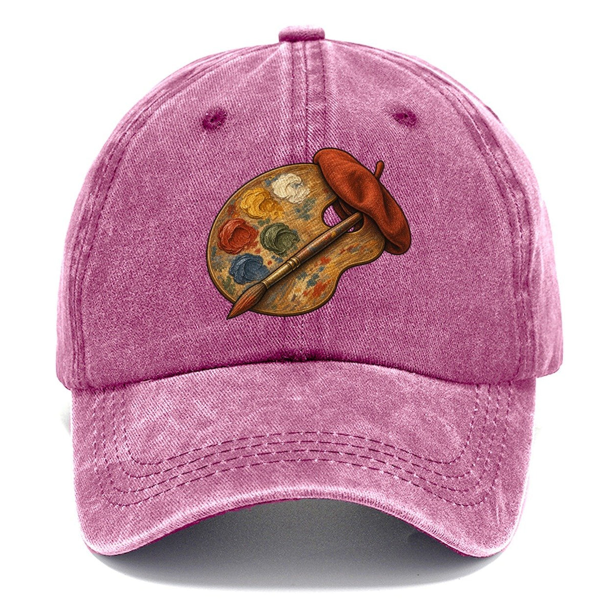 Palette And Beret Fan Favorites Classic Cap – Dusty Rose
