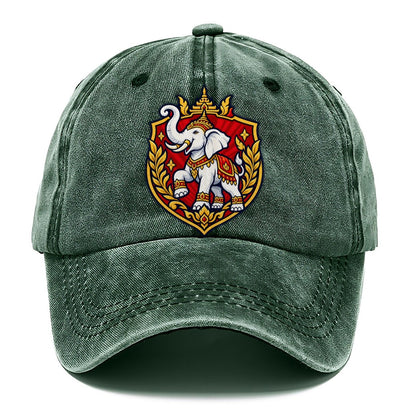 Thailand Heraldic Crest Country Logos Classic Cap – Forest Mist