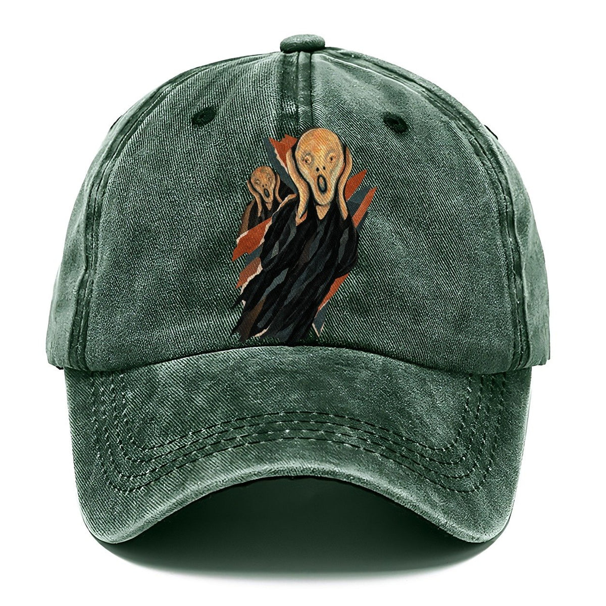 Kinetic Collage Scream Classic Cap – Forest Mist