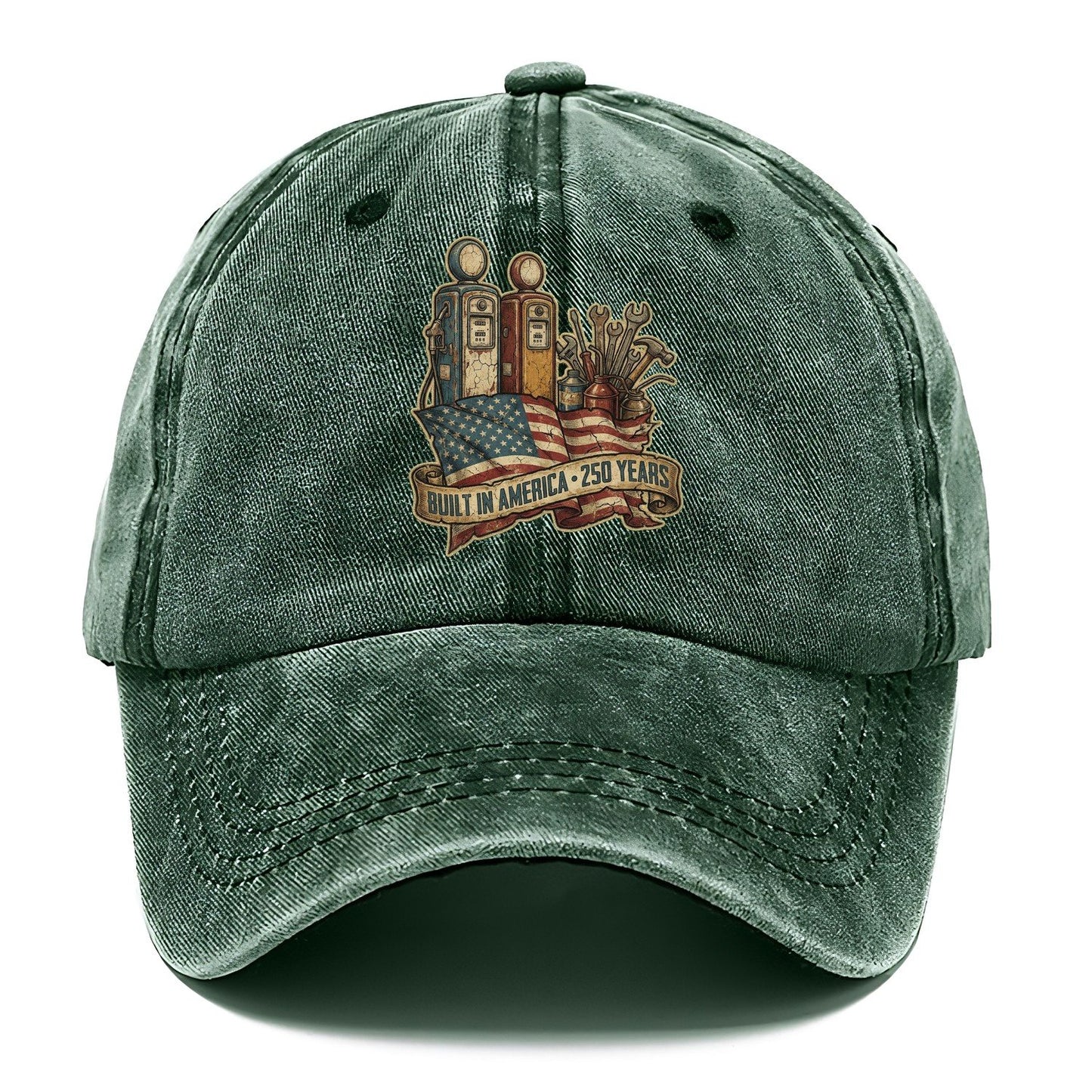 Built In America Classic Cap – Forest Mist