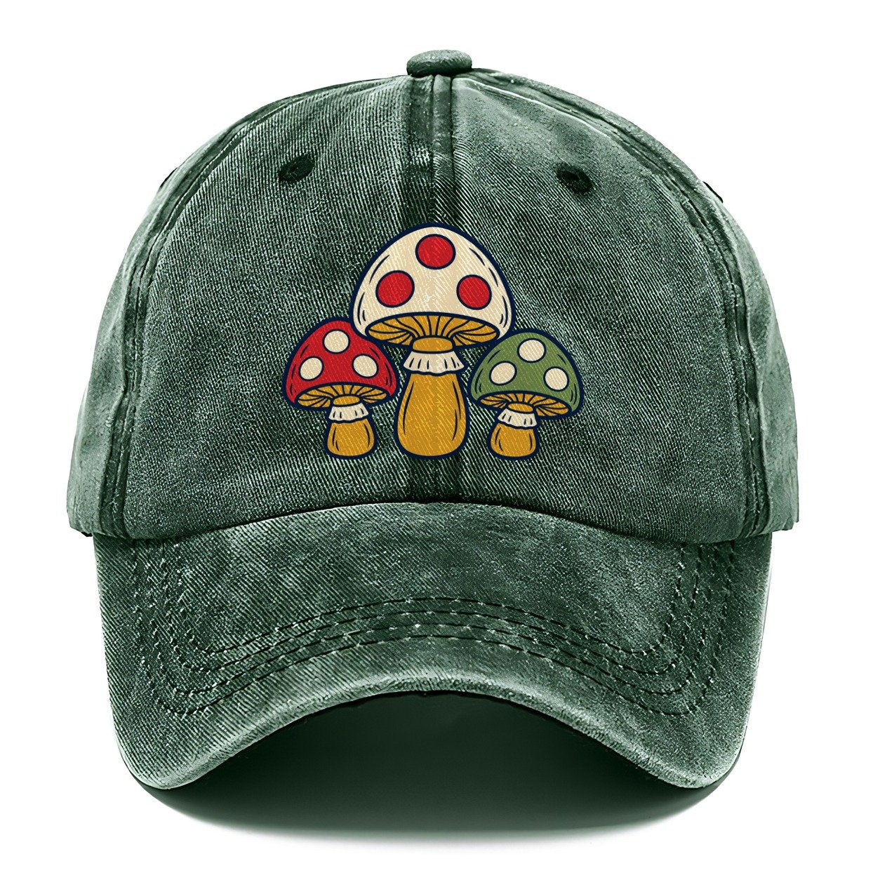Felted Mushroom Trio Yarn Crafts Classic Cap – Forest Mist