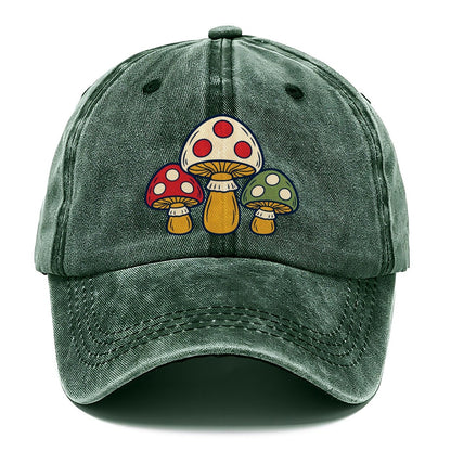 Felted Mushroom Trio Yarn Crafts Classic Cap – Forest Mist