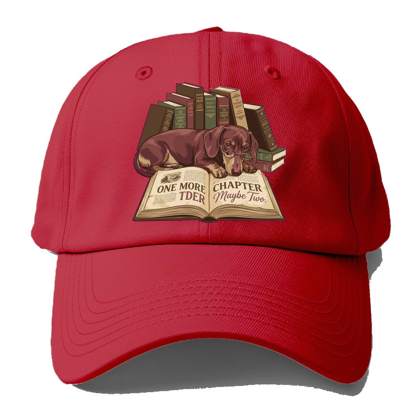 One More Chapter Maybe Two Baseball Cap – Red
