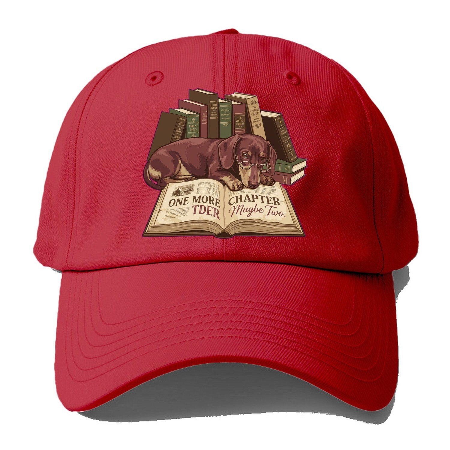 One More Chapter Maybe Two Baseball Cap – Red
