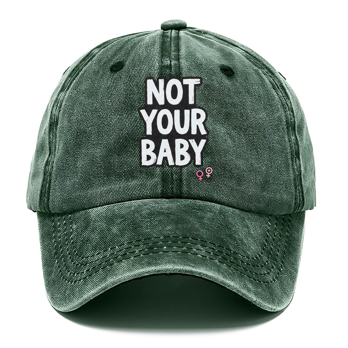 Not Your Baby Classic Cap – Forest Mist