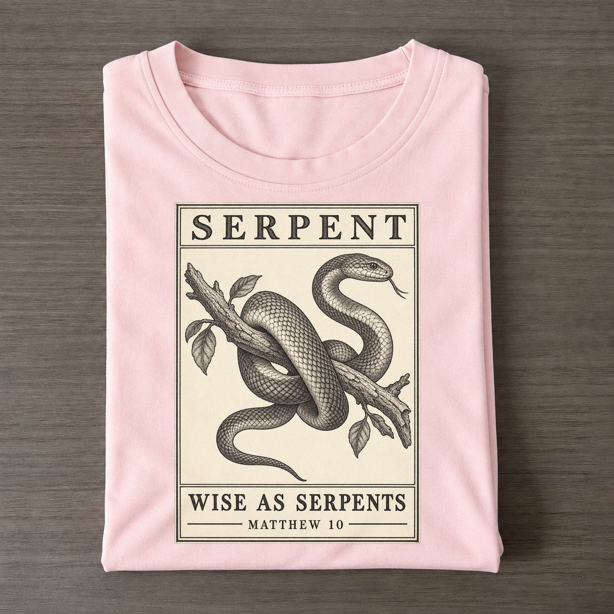 Serpent Specimen Plate Creature Canticle Classic T-shirt – Pink