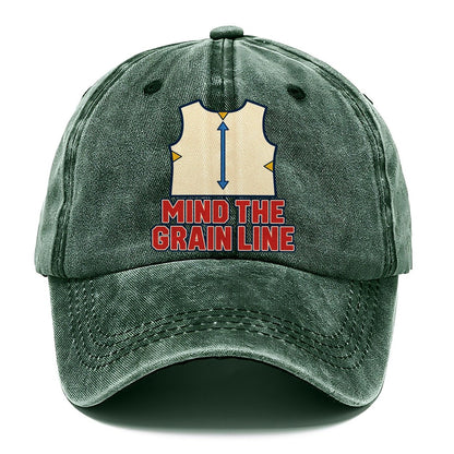 Mind The Grain Line Sewing And Quilting Classic Cap – Forest Mist