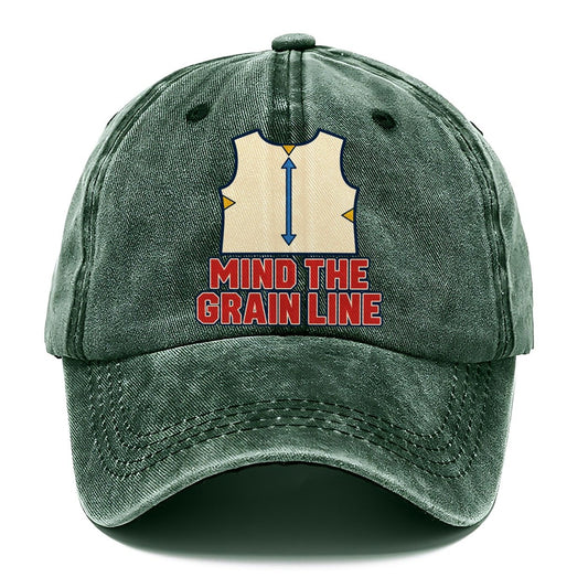 Mind The Grain Line Sewing And Quilting Classic Cap – Forest Mist