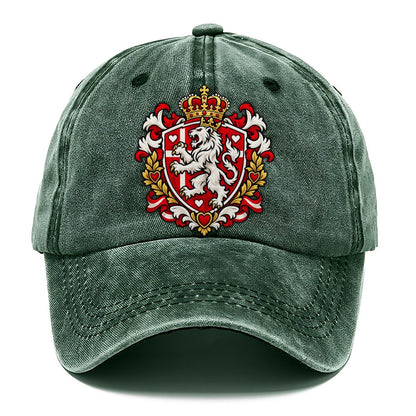 Denmark Heraldic Crest Country Logos Classic Cap – Forest Mist