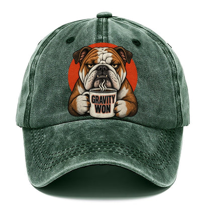 English Bulldog Mug Truths Classic Cap – Forest Mist