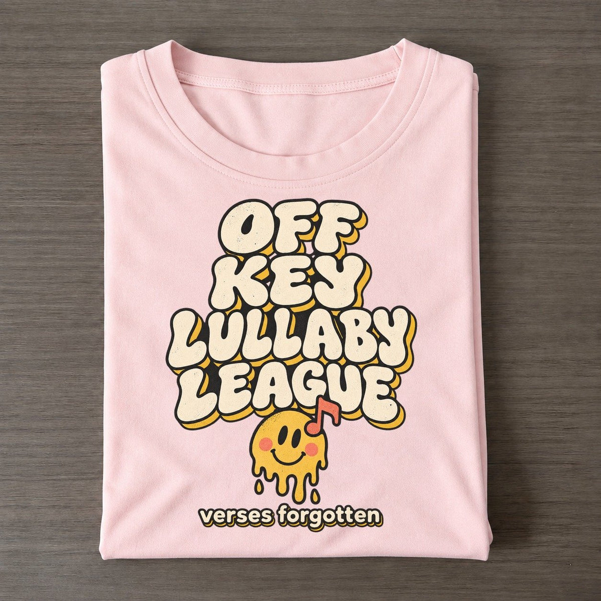 Lullaby League Running On Fumes Club Classic T-shirt – Pink