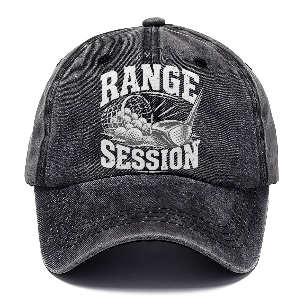 Range Session Golf Life Classic Cap – Graphite