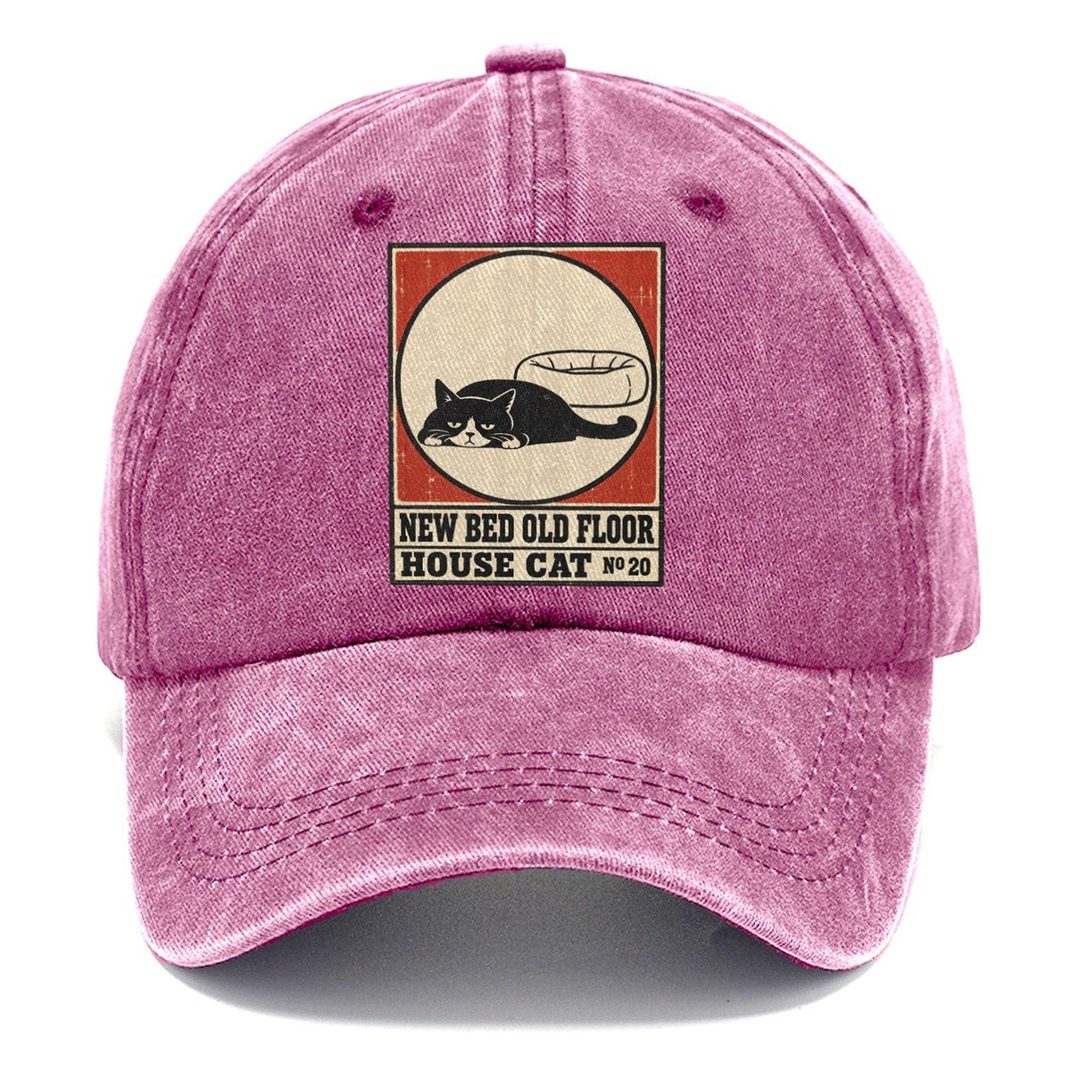 New Bed Old Floor Neko Says No Classic Cap – Dusty Rose