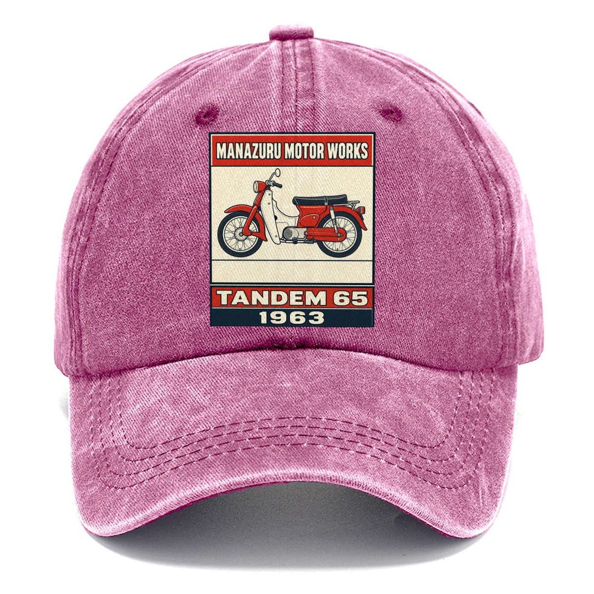 Manazuru Tandem 65 Showa Speed Plates Classic Cap – Dusty Rose