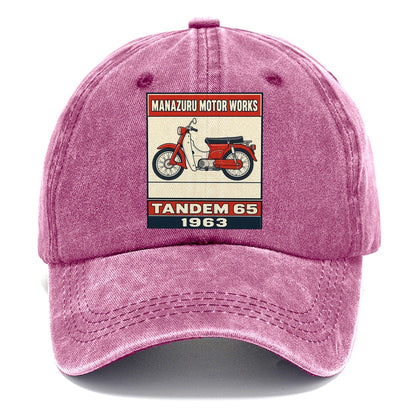 Manazuru Tandem 65 Showa Speed Plates Classic Cap – Dusty Rose