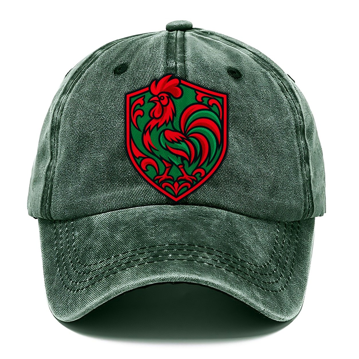 Portugal Minimal Emblem Country Logos Classic Cap – Forest Mist
