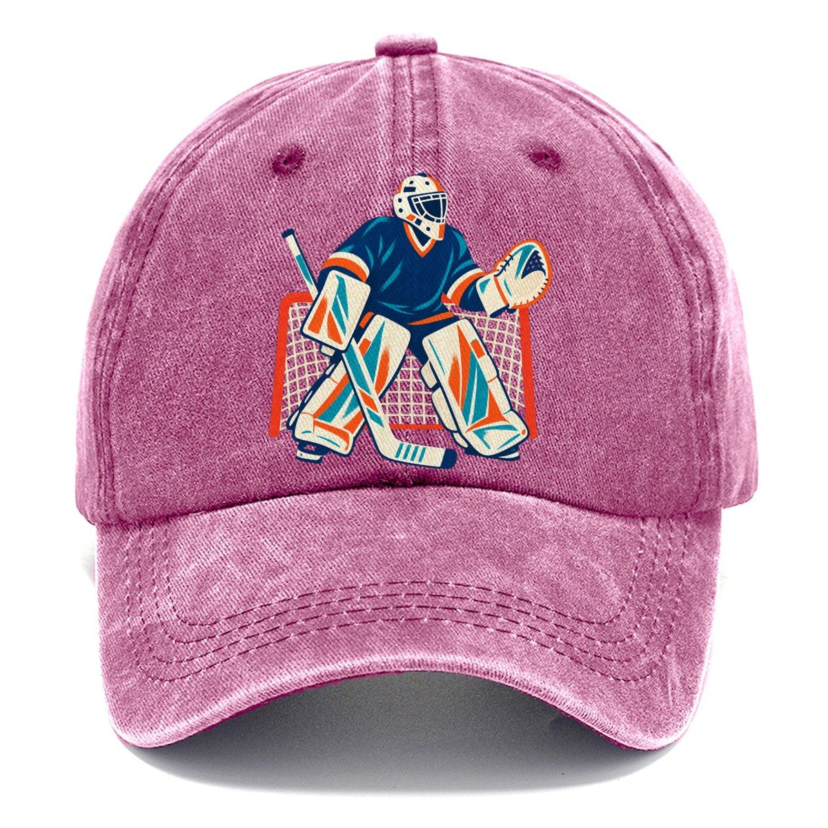 Hockey Goalie Classic Cap – Dusty Rose