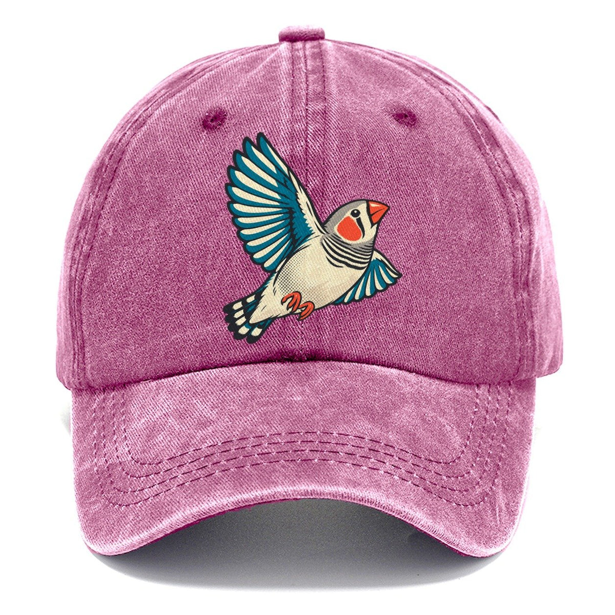 Zebra Finch Flash Classic Cap – Dusty Rose