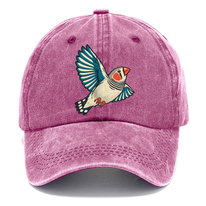 Zebra Finch Flash Classic Cap – Dusty Rose