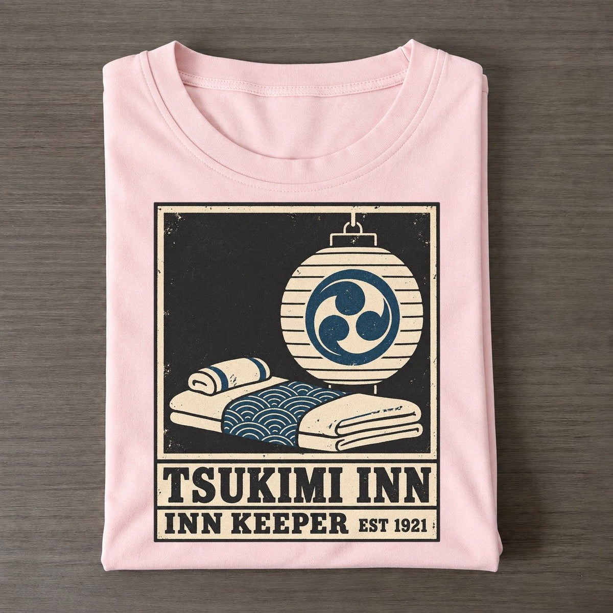 Tsukimi Inn Noren Trade Co Classic T-shirt – Pink
