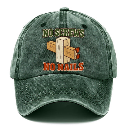 No Screws No Nails Woodworking Classic Cap – Forest Mist