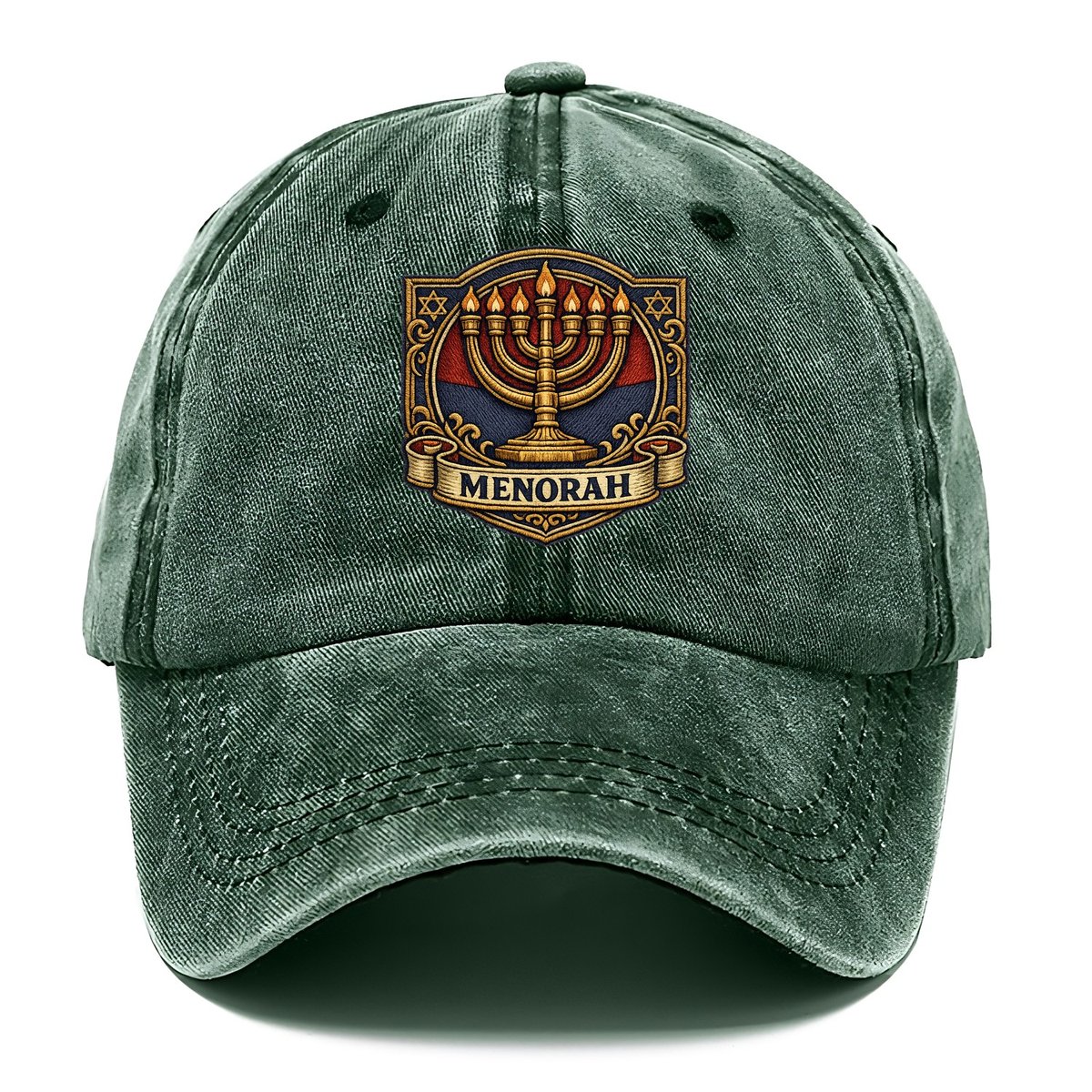 Menorah Seven Branch Classic Cap – Forest Mist