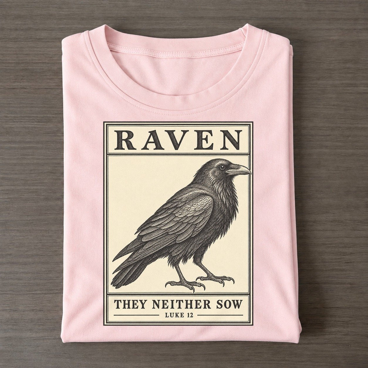 Raven Specimen Plate Creature Canticle Classic T-shirt – Pink