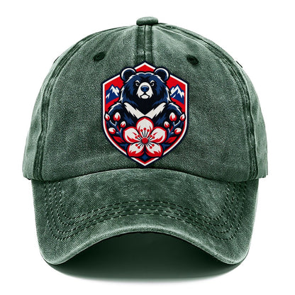 Taiwan Minimal Emblem Country Logos Classic Cap – Forest Mist