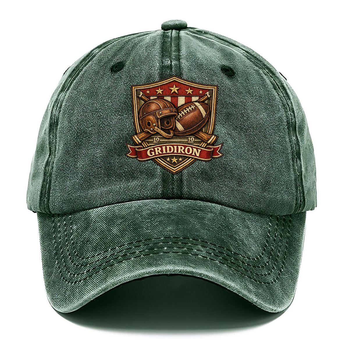 Football Player Classic Cap – Forest Mist