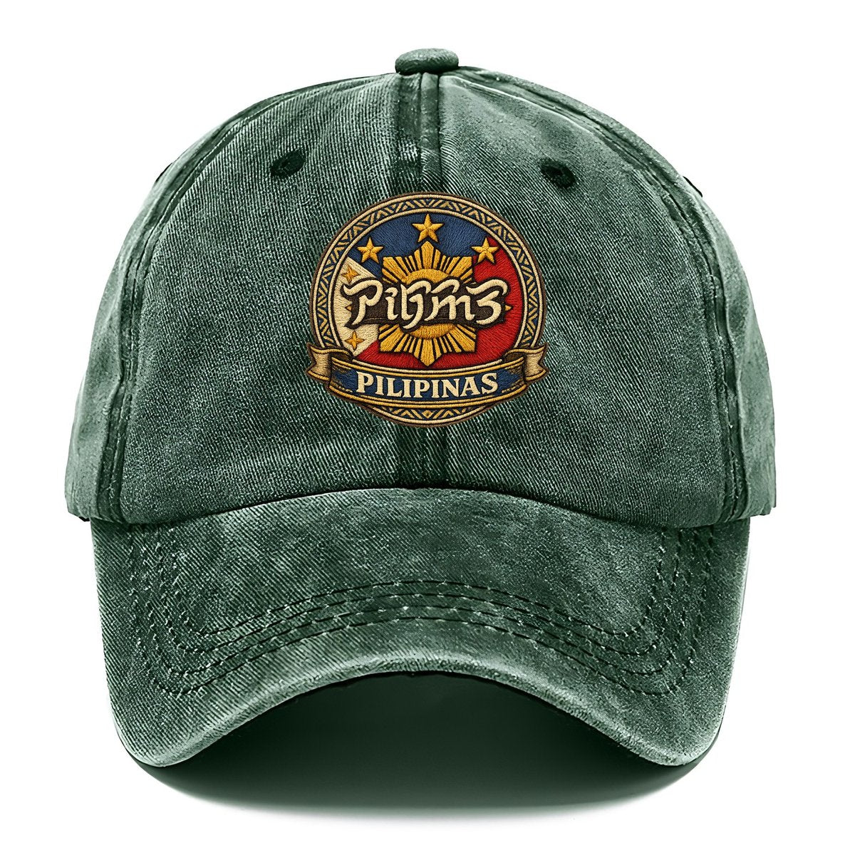 Baybayin Heritage Classic Cap – Forest Mist